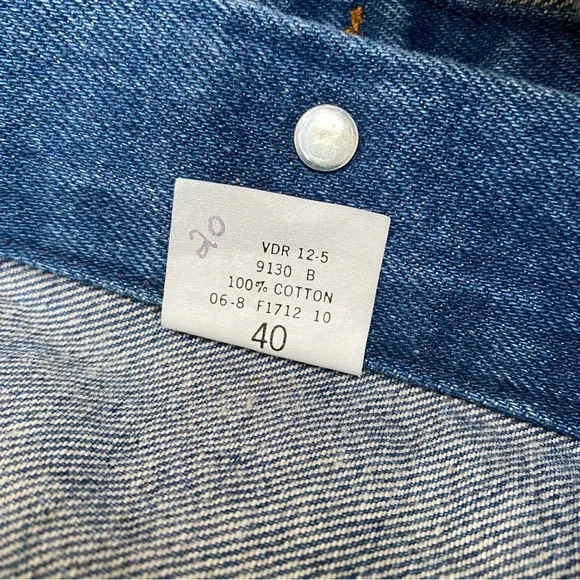 Vintage 70s 80s Denim Jacket Made In USA